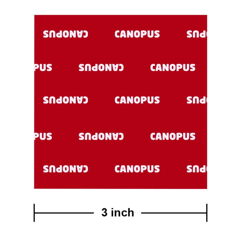 CANOPUS Mounting Square Tape Double Sided, Adhesive Pads Foam Tape, Made in USA, 5952 Roll, 8-PCs 3in x 3in Square Pack, with Box Cutter (1PC) and Razor Replacement (2PCs) - Image 3